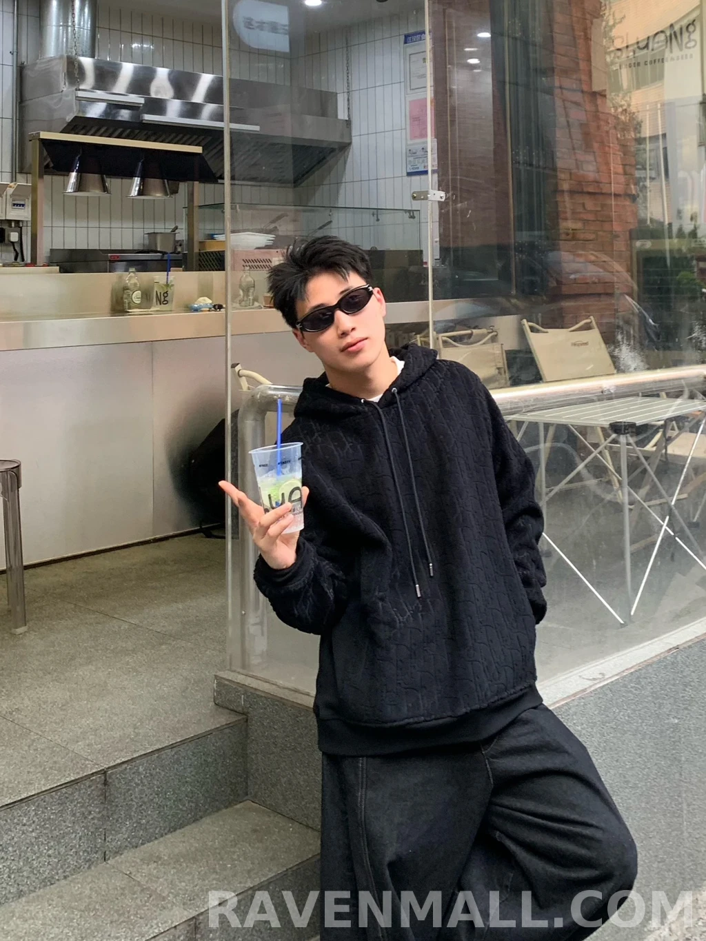 디올 디올 오블리크 후드티 상세 이미지