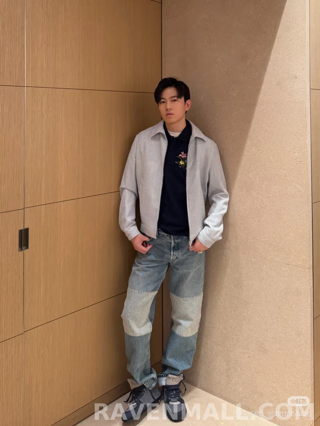 디올 디올 패널 데님 상세 이미지
