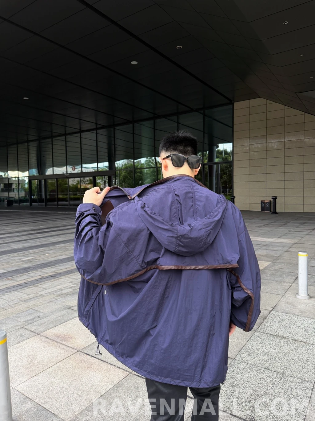 로에베 로에베 레더 스플라이스 원드재킷 상세 이미지