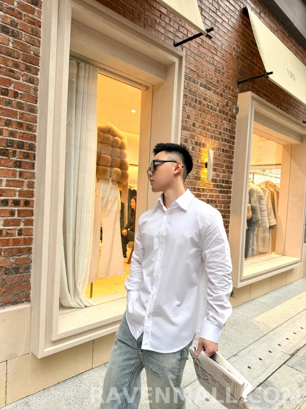 로에베 로에베 자수 셔츠 상세 이미지