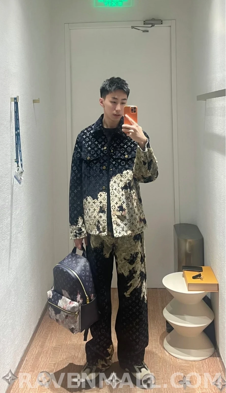 루이비통 루이비통 워싱 모노그램 팬츠 상세 이미지