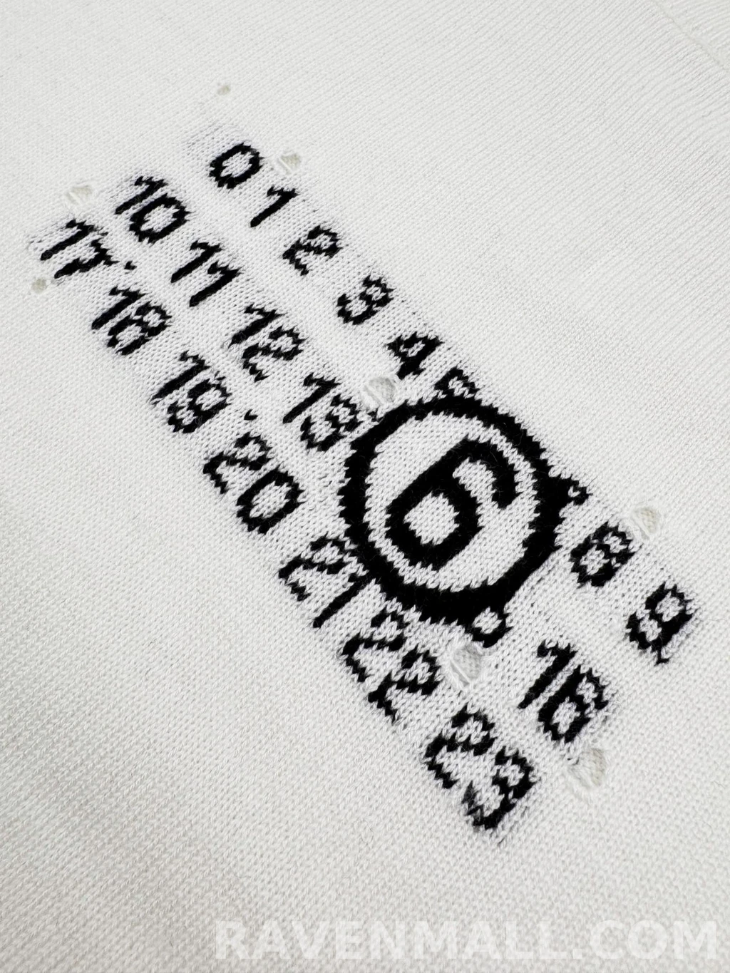 메종 마르지엘라 메종마르지엘라 숫자 니트 상세 이미지