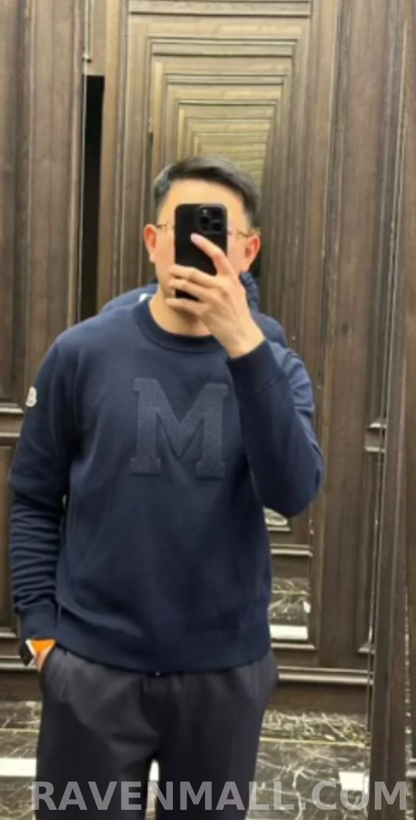 몽클레어 몽클레어 M로고 니트 상세 이미지
