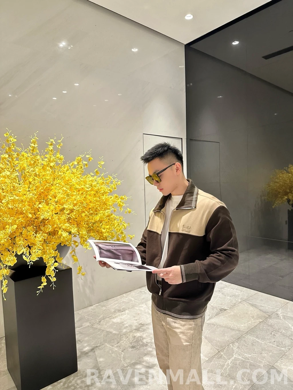 미우미우 미우미우 로고 트랙 재킷 상세 이미지