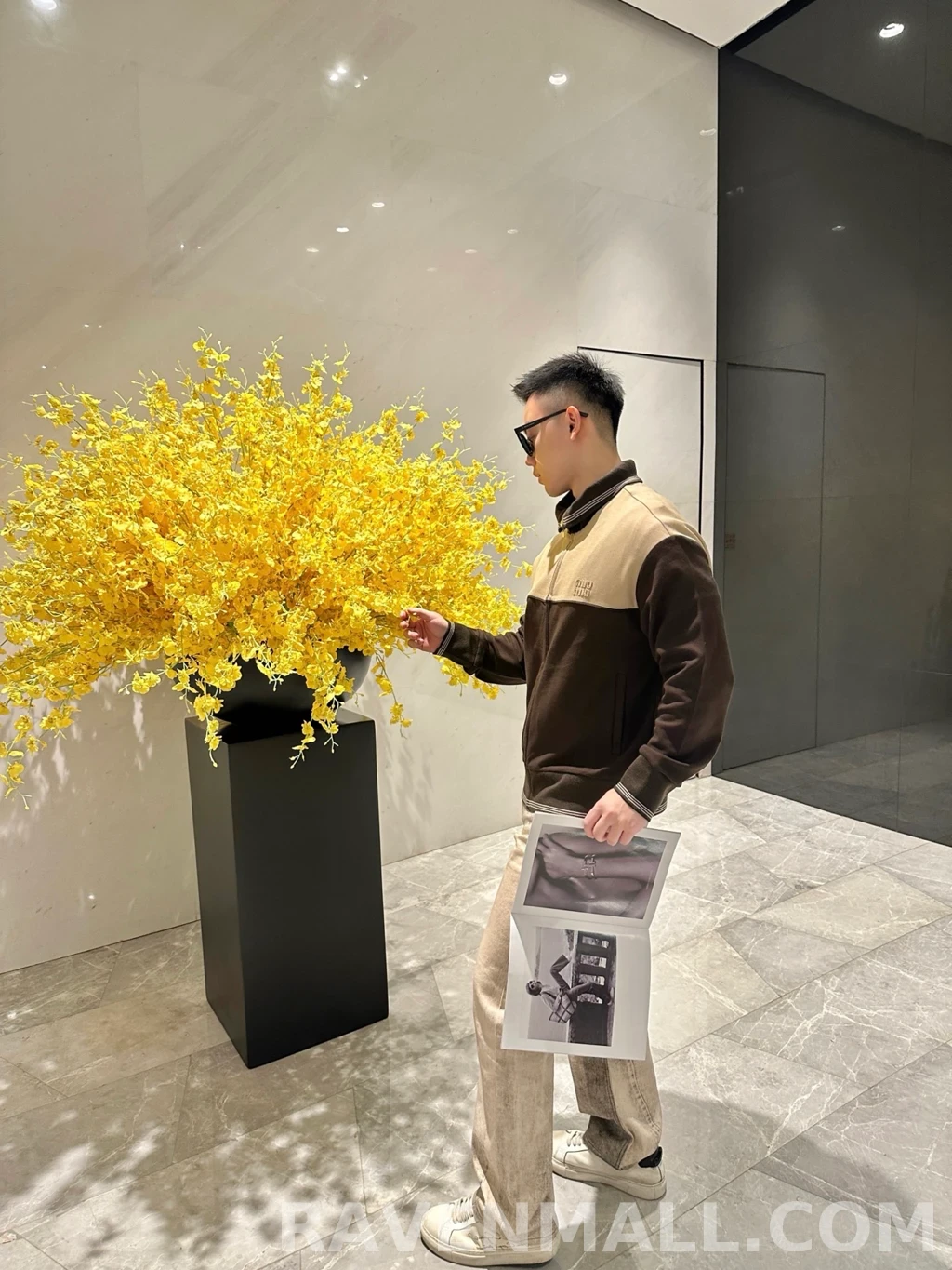 미우미우 미우미우 로고 트랙 재킷 상세 이미지