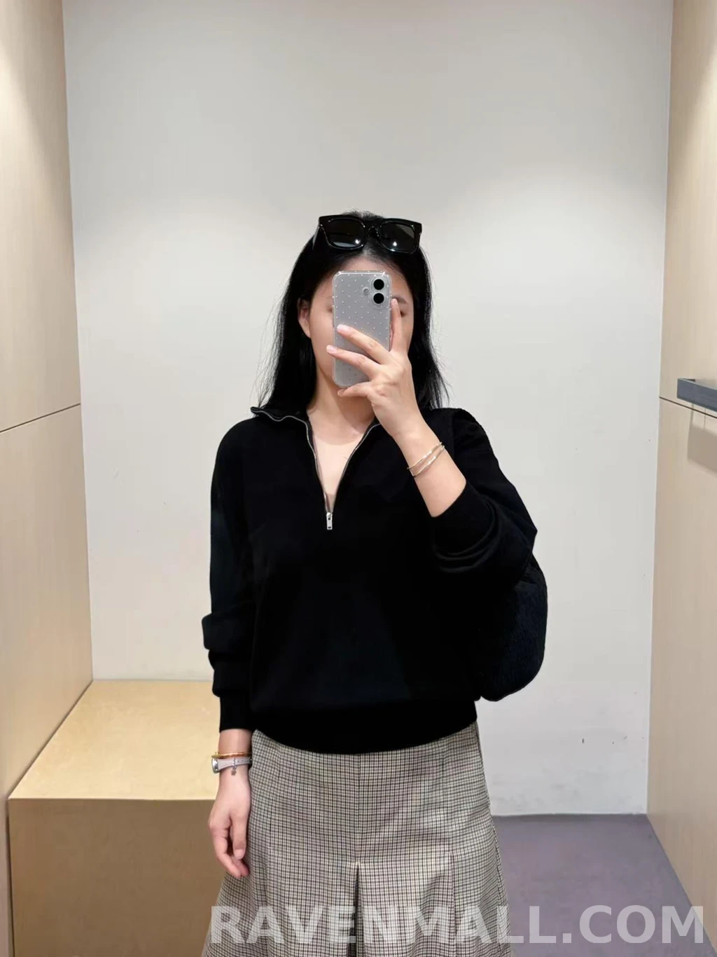 샤넬 샤넬 하프집 스웨터 상세 이미지