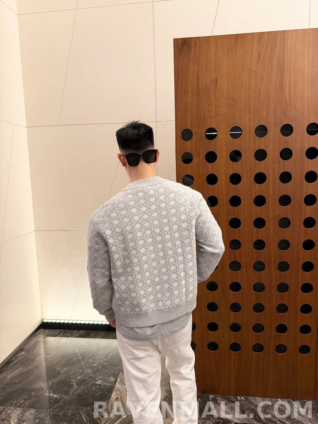 디올 디올 자카드 니트 집업 상세 이미지