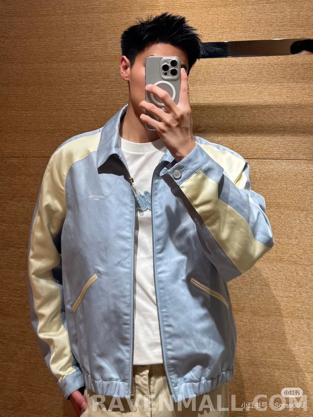  루이비통 배색 해링턴 상세 이미지