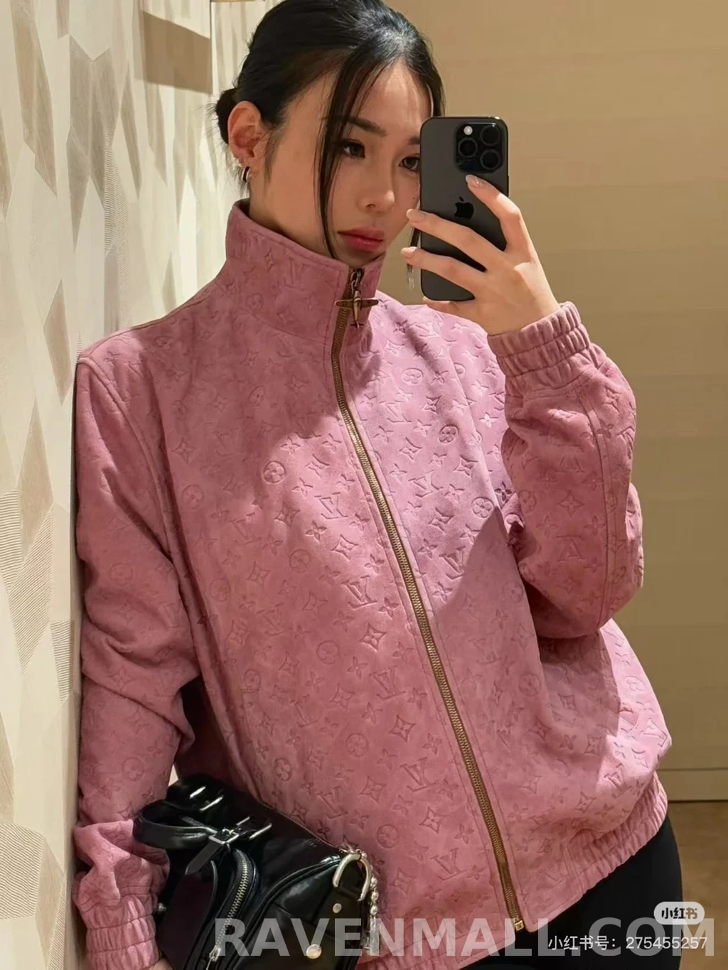 루이비통 루이비통 스웨이드 집업 상세 이미지