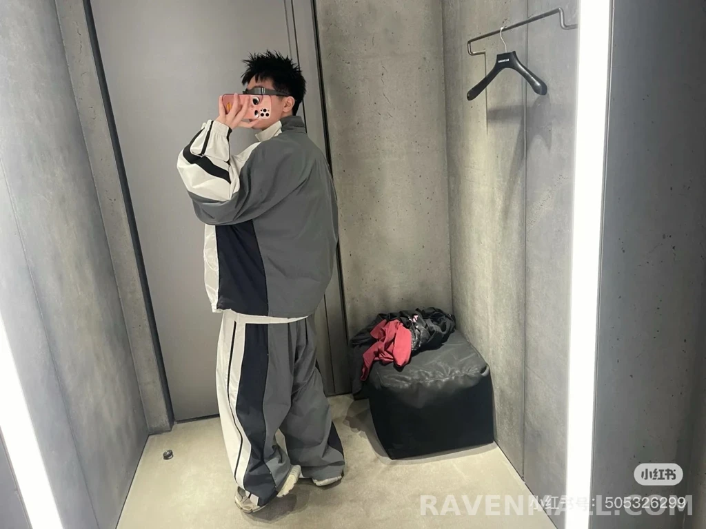 발렌시아가 발렌시아가 컬러블록 재킷 상세 이미지