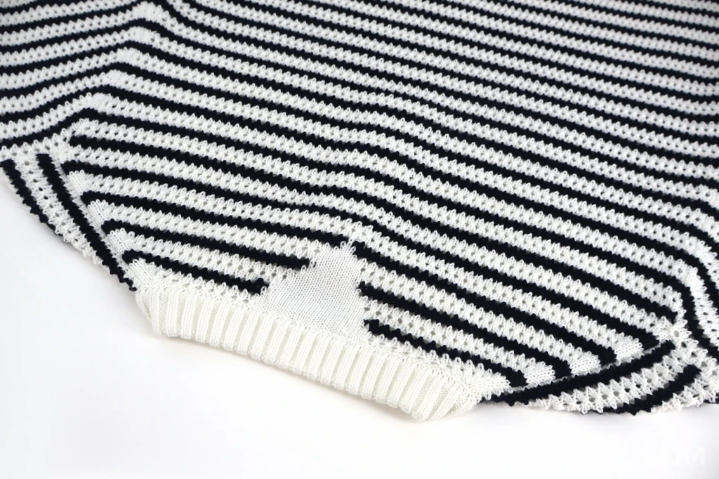 보테가베네타 보테가베네타 스트라이프 헨리넥 상세 이미지