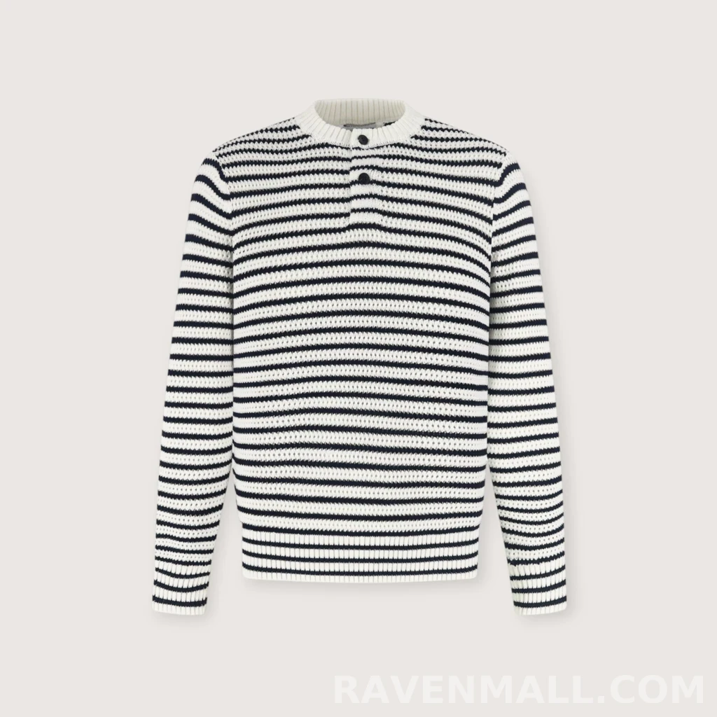 보테가베네타 스트라이프 헨리넥_대표이미지