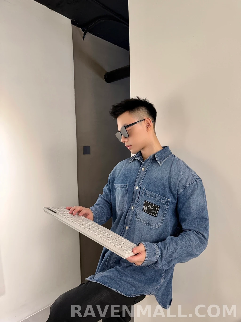 셀린느 셀린느 데님 셔츠 상세 이미지