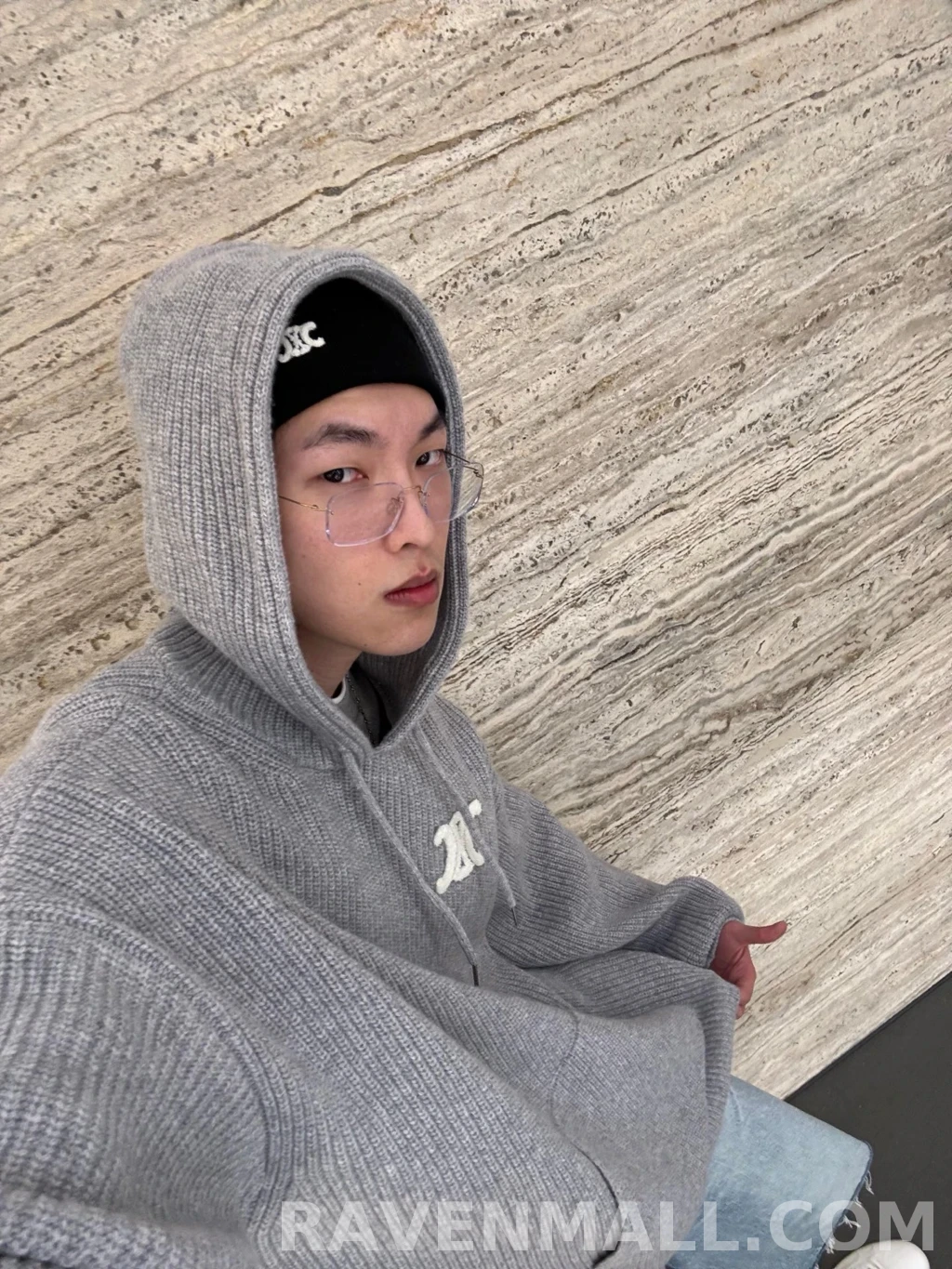 셀린느 셀린느 와플 후드티 상세 이미지