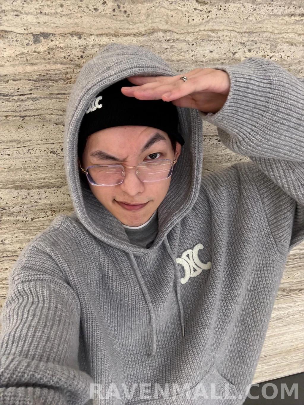 셀린느 셀린느 와플 후드티 상세 이미지