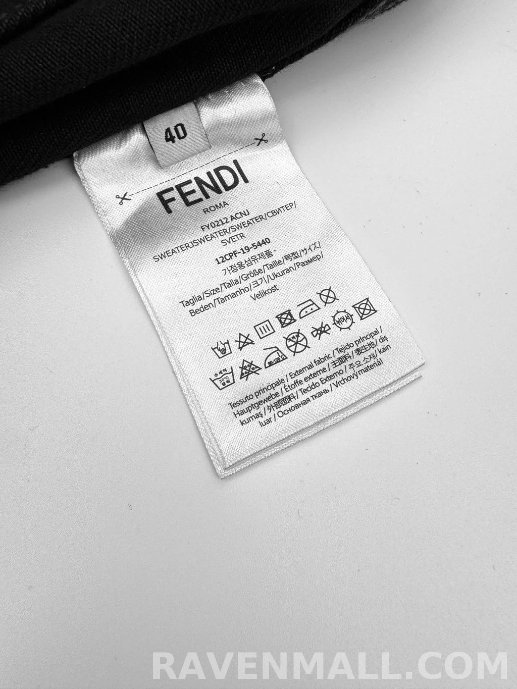 펜디 펜디 블랙 FF 데님 재킷 상세 이미지