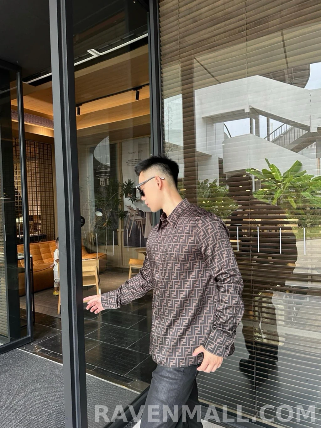 펜디 펜디 풀프린트 셔츠 상세 이미지