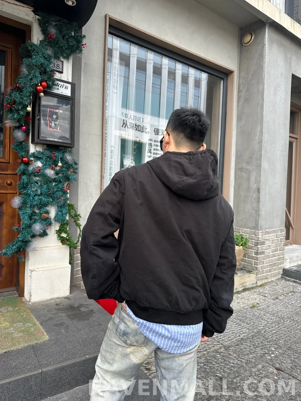 프라다 프라다 삼각로고 후드 재킷 상세 이미지