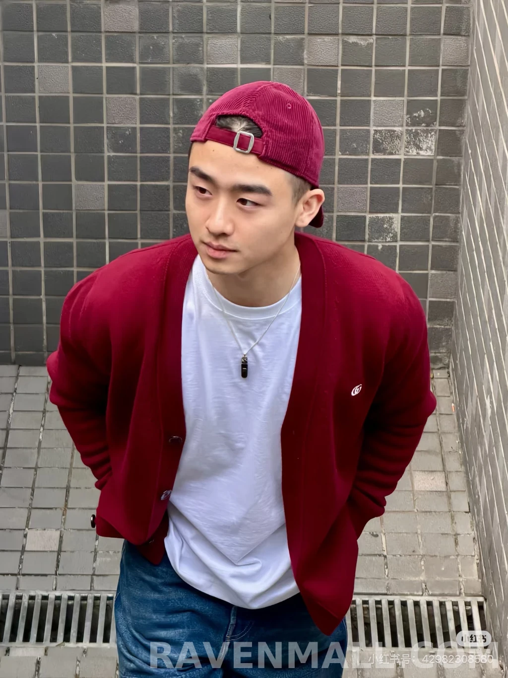  구찌 GG 자수 울 캐시미어 가디건 상세 이미지