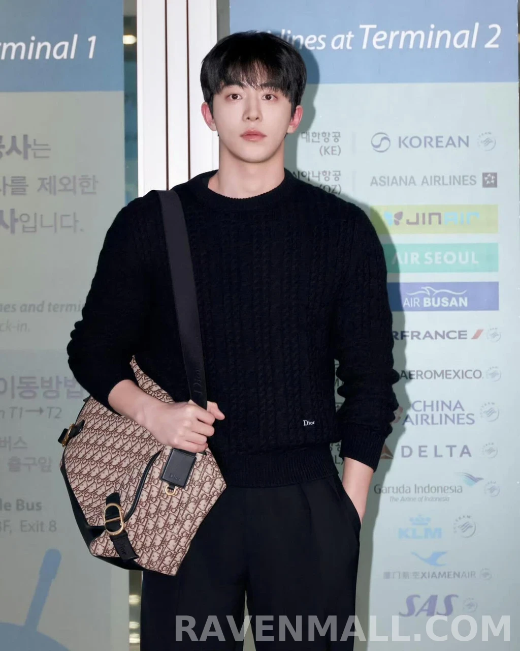 디올 디올 꽈배기 니트 상세 이미지