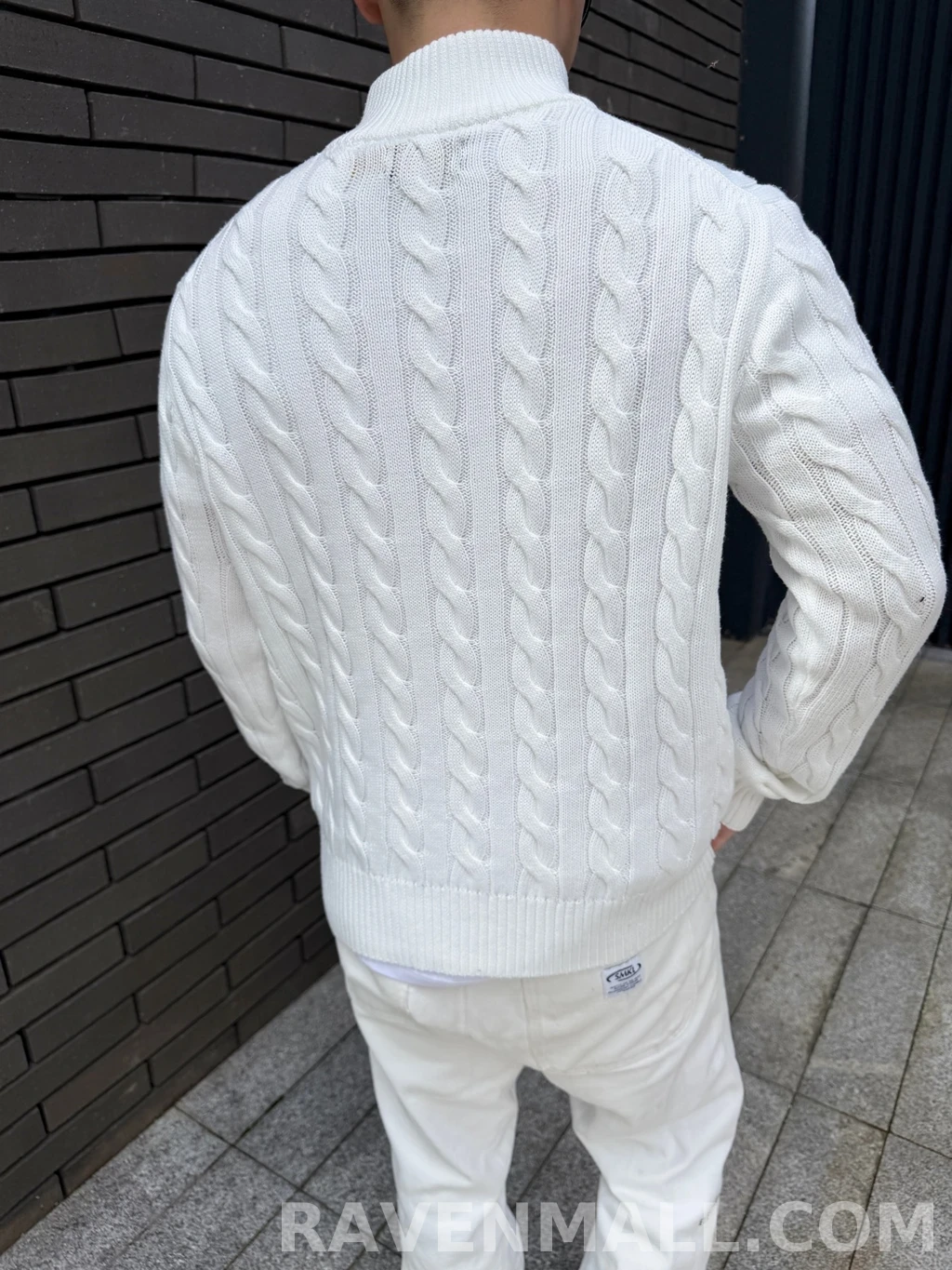 랄프로렌 랄프로렌 꽈배기 하프집업 상세 이미지