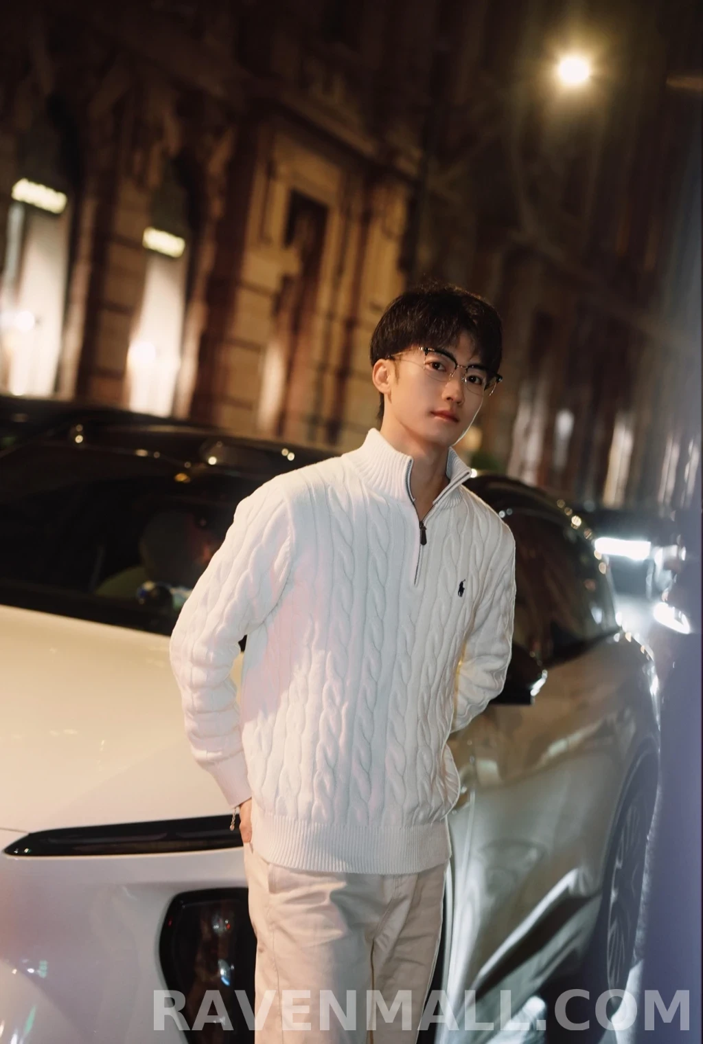 랄프로렌 랄프로렌 꽈배기 하프집업 상세 이미지