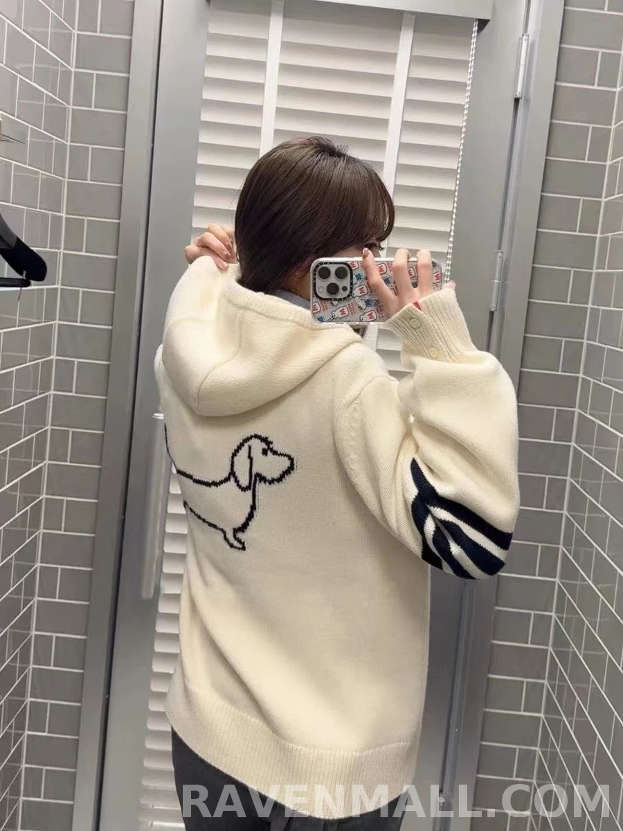 톰브라운 톰브라운 헥터 후드집업 상세 이미지