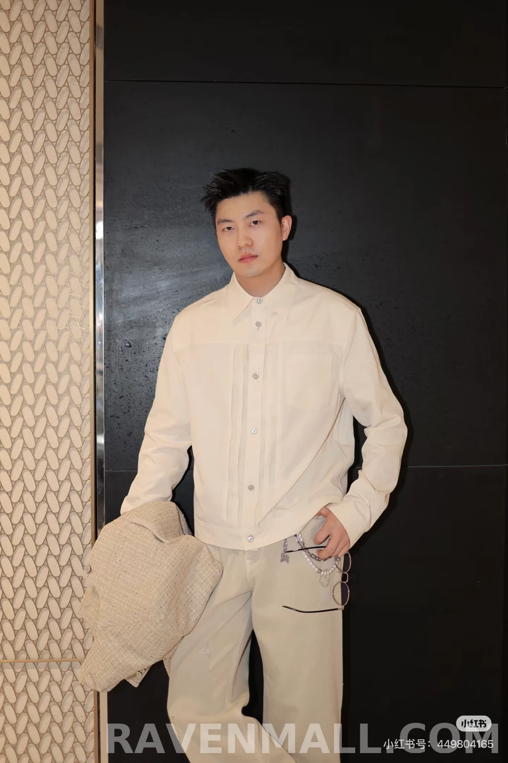 루이비통 루이비통 톤온톤 모노그램 셔츠 상세 이미지