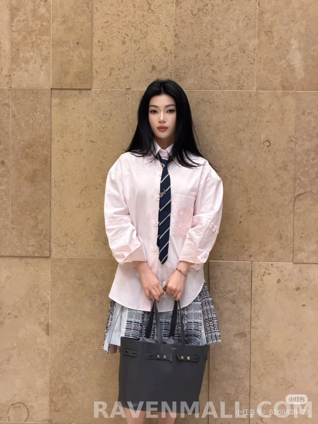 톰브라운 톰브라운 문장 셔츠 상세 이미지