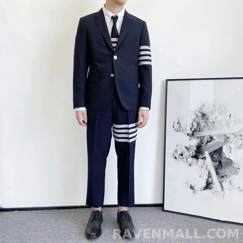 톰브라운 톰브라운 사선립 블레이저 상세 이미지