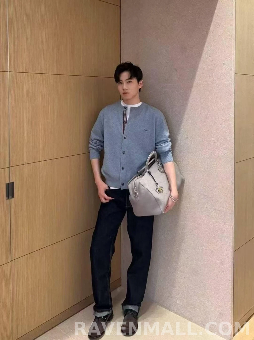 디올 디올 미니로고 가디건 상세 이미지