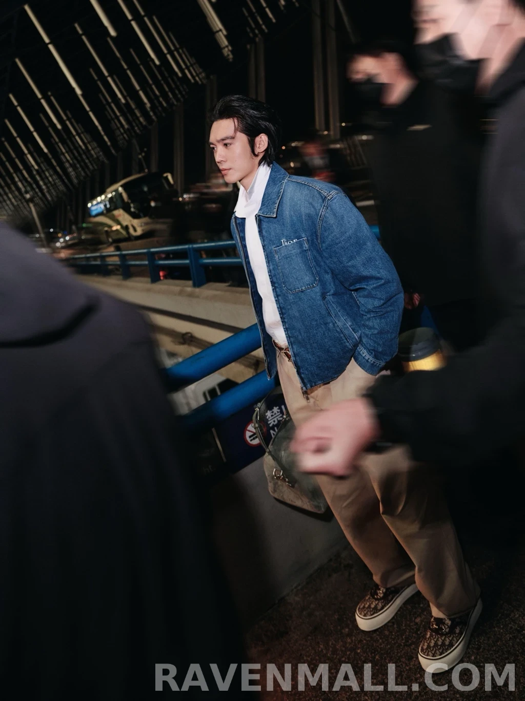 디올 디올 포켓자수 데님집업 상세 이미지
