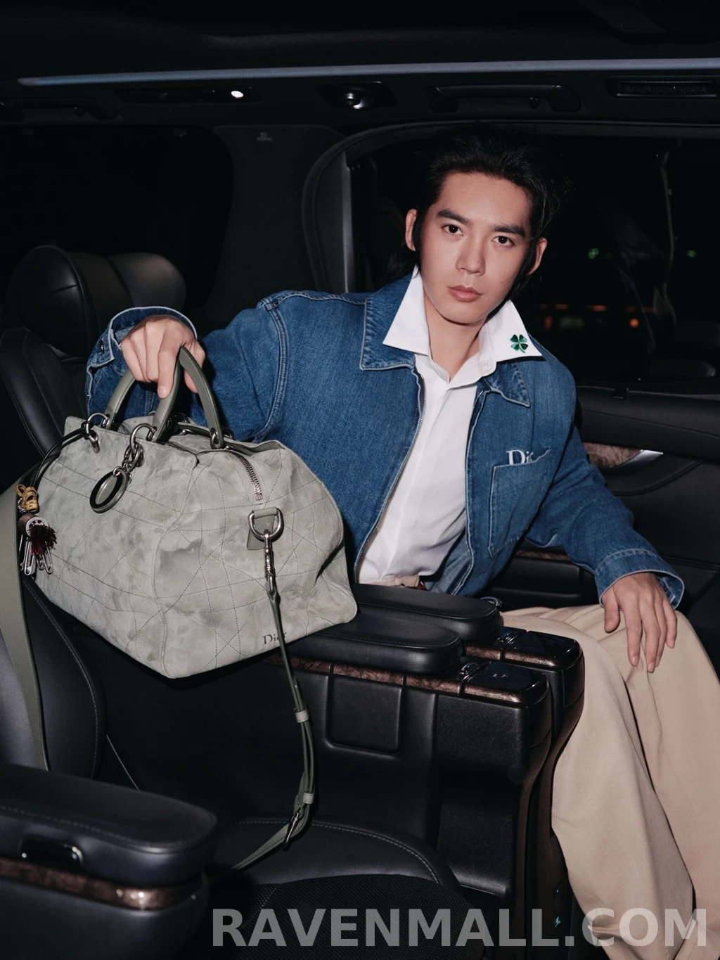 디올 디올 포켓자수 데님집업 상세 이미지