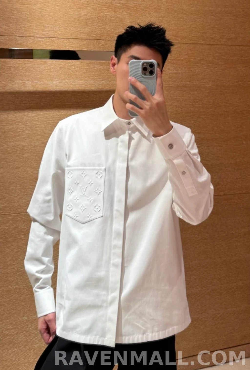 루이비통 루이비통 모노그램 셔츠 상세 이미지