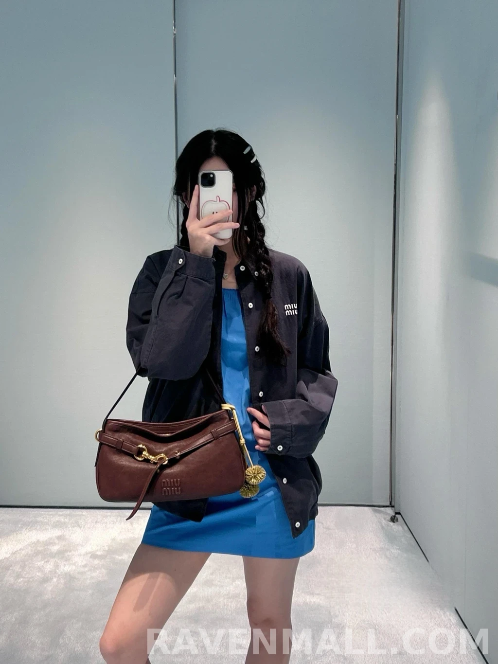 미우미우 미우미우 스냅자켓 상세 이미지