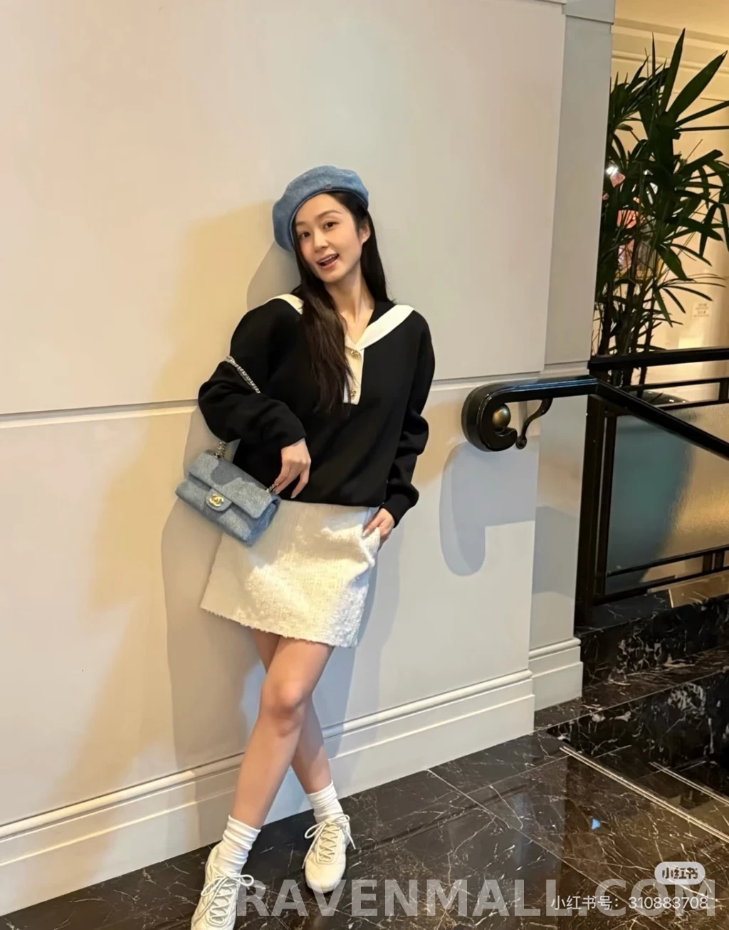 샤넬 샤넬 세일러 카라 니트 상세 이미지
