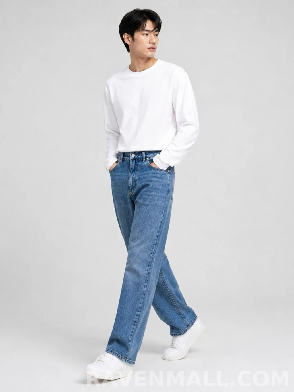 펜디 펜디 위븐레더탭 진 상세 이미지