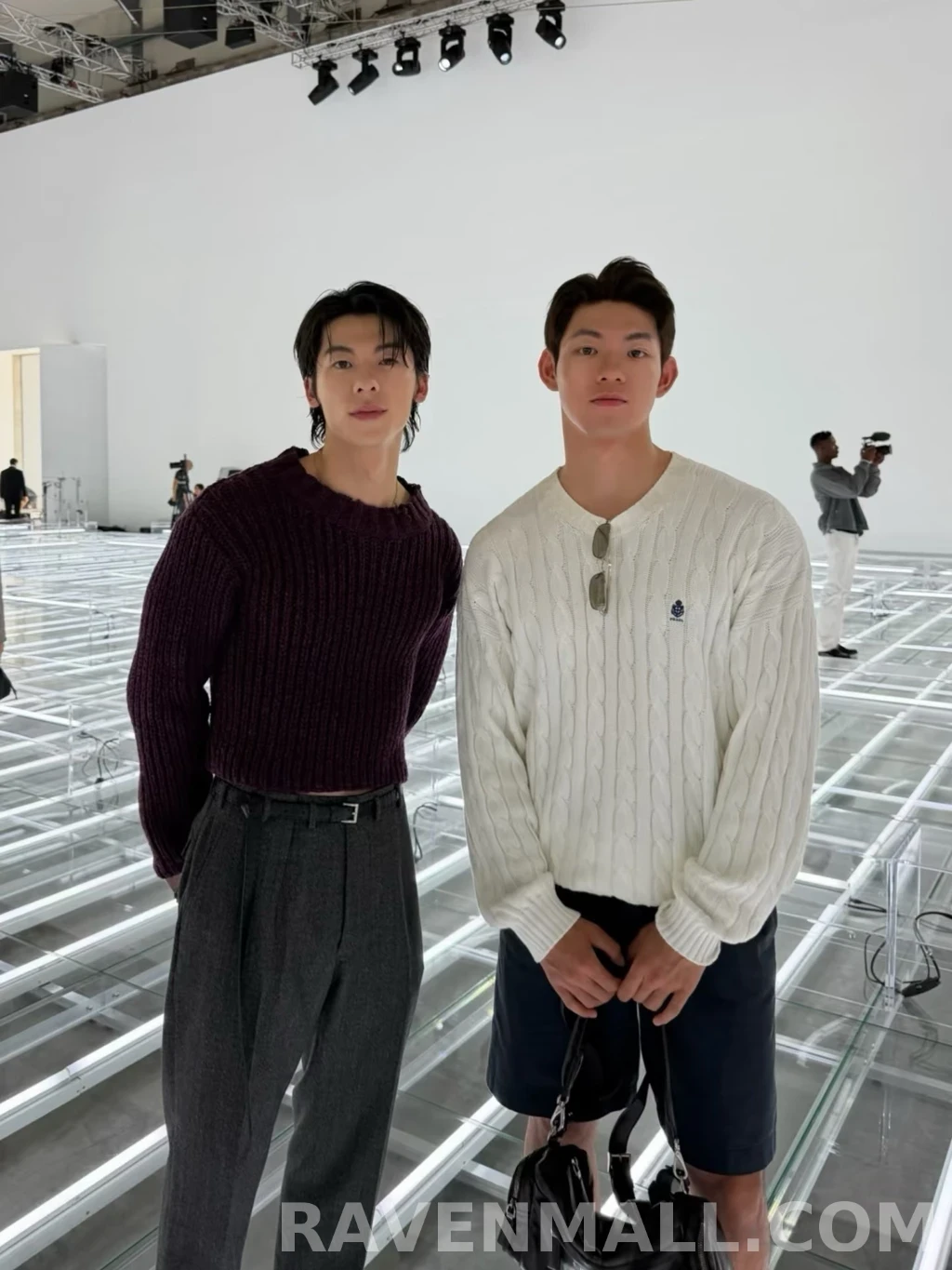 프라다 프라다 꽈배기 니트 상세 이미지