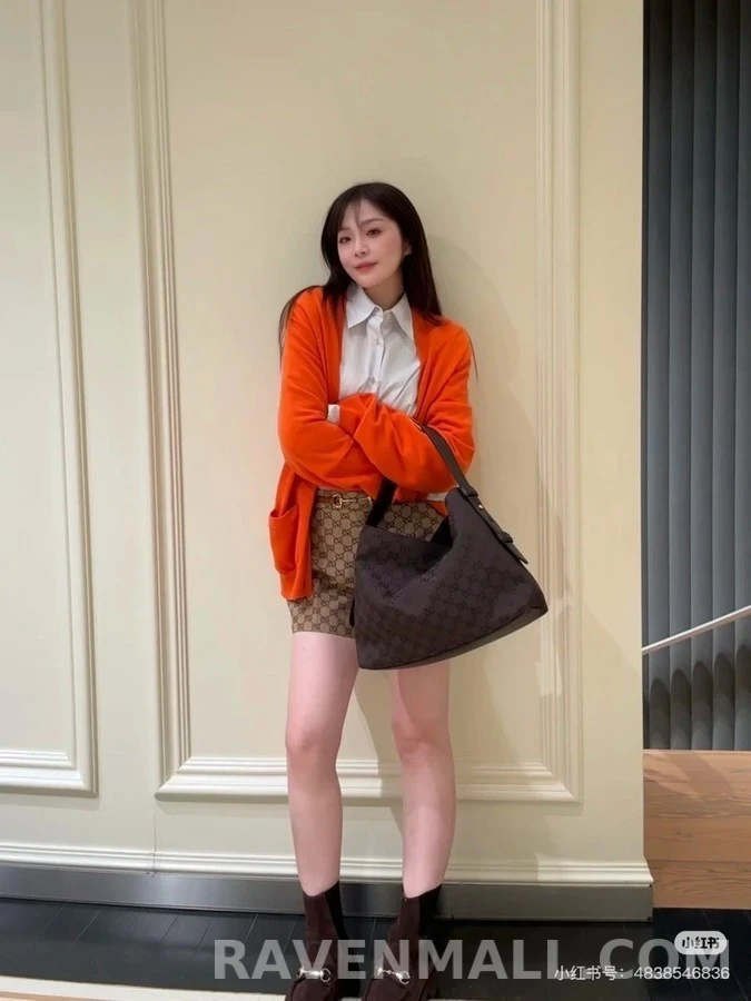  구찌 V넥 가디건 상세 이미지