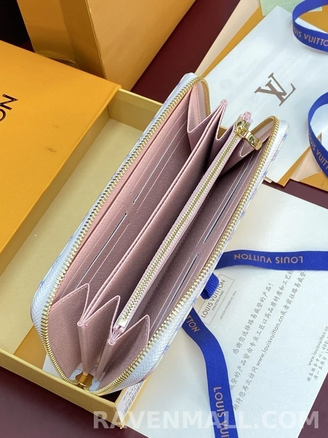루이비통 루이비통 모노그램 썸머 트렁크 지피 월렛 상세 이미지