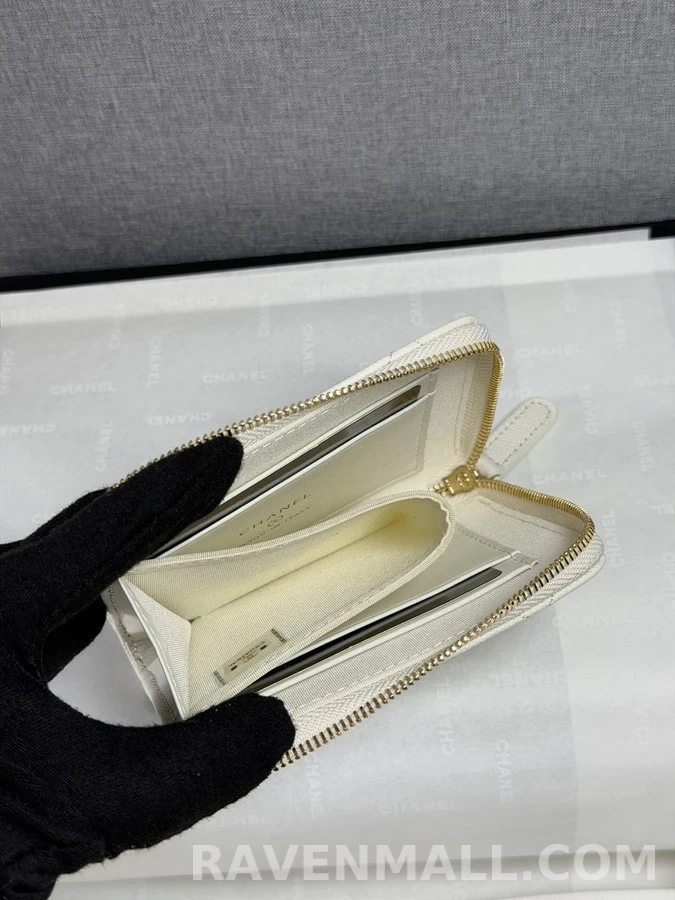샤넬 샤넬 클래식 지퍼 카드 지갑 상세 이미지