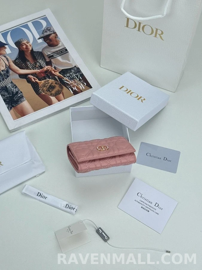 디올 디올 카로 글리신 가죽 지갑 상세 이미지
