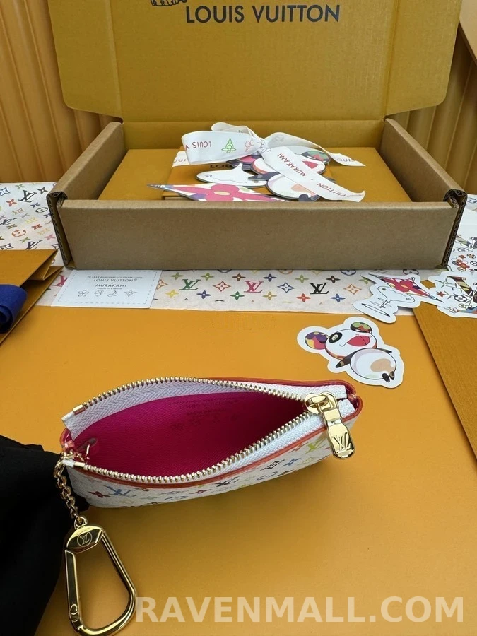 루이비통 루이비통 무라카미 모노그램 멀티컬러 키 파우치 상세 이미지