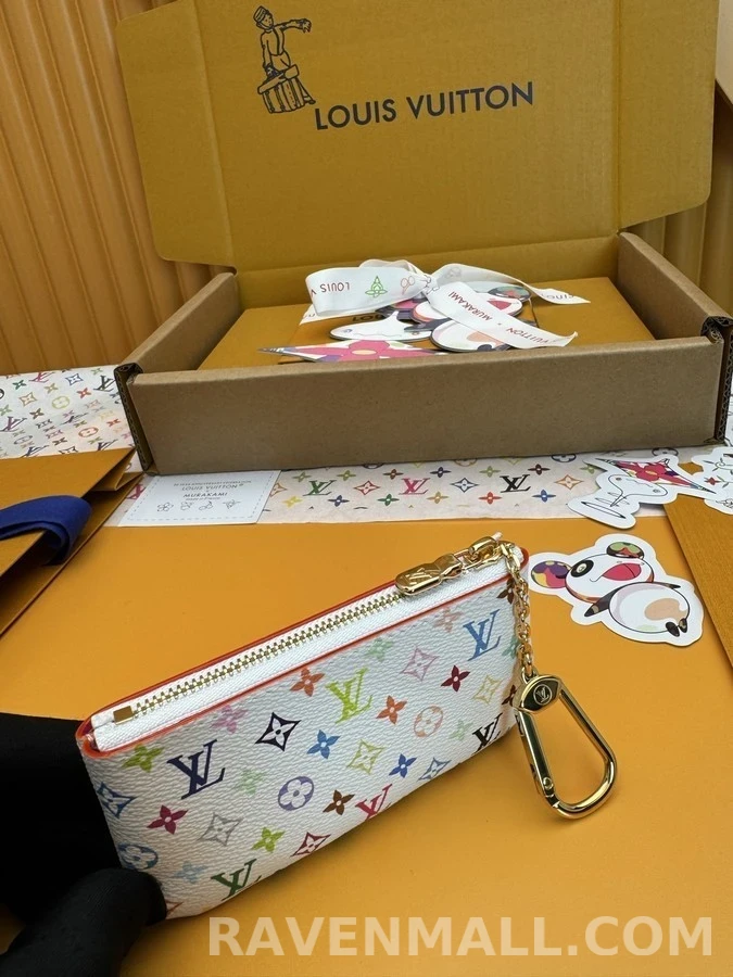 루이비통 루이비통 무라카미 모노그램 멀티컬러 키 파우치 상세 이미지