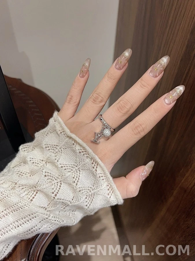 루이비통 루이비통 모노그램 스터드 볼 반지 상세 이미지
