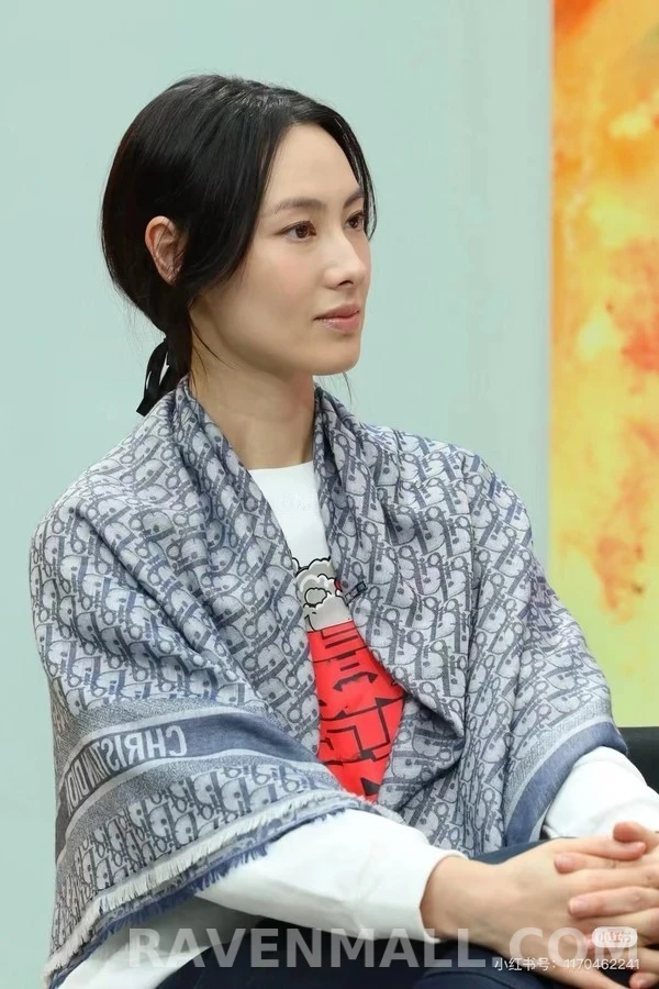 디올 디올 오블리크 패턴 스카프 상세 이미지