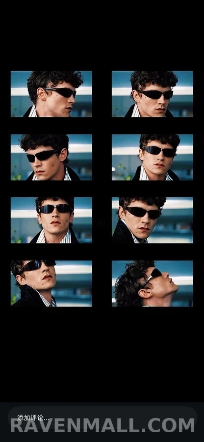 생로랑 세인트로랑 렌즈 내로우 선글라스 상세 이미지