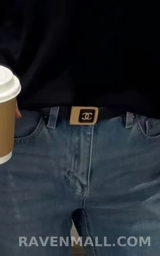 샤넬 샤넬 로고 플레이트 벨트 상세 이미지