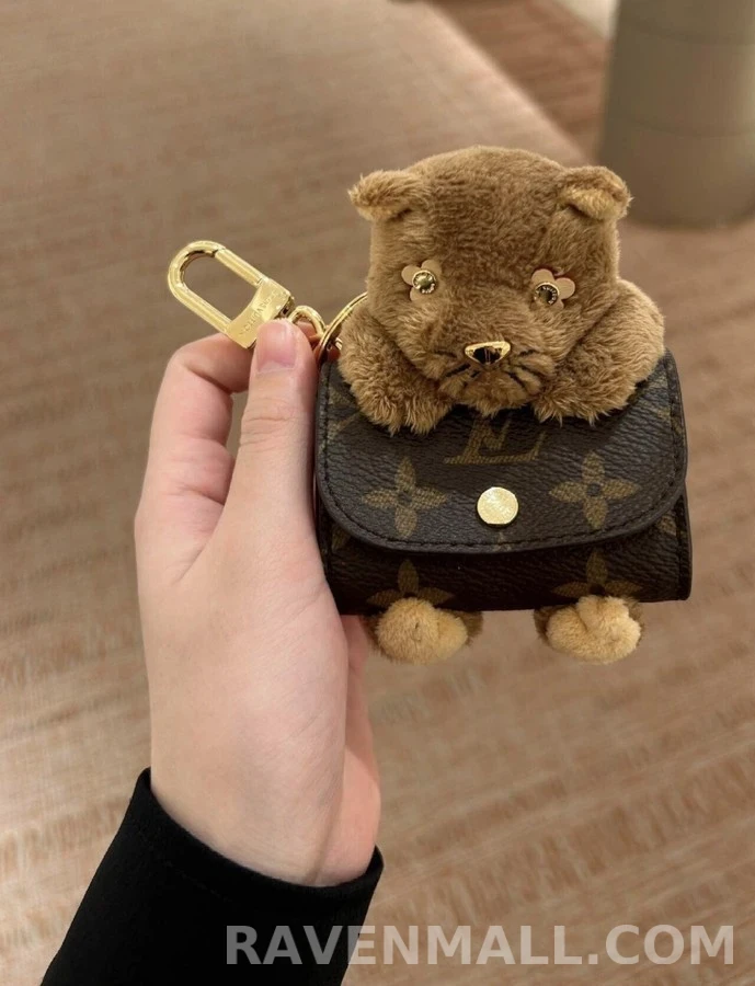 루이비통 루이비통 모노그램 캔버스 베어 키링 상세 이미지