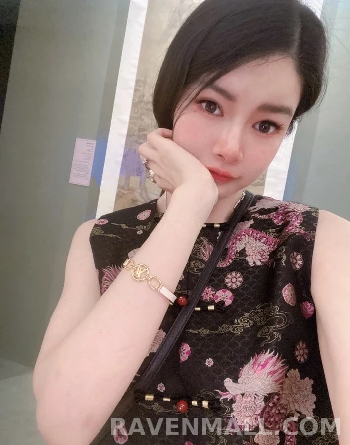 루이비통 루이비통 모노그램 에나멜 팔찌 상세 이미지